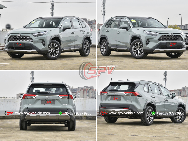 Toyota RAV4 Family Car - Different Side View